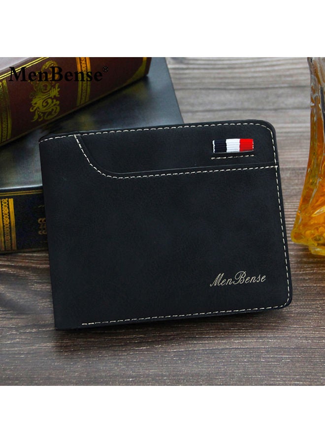 MenBense Men's Wallet Short Wallet Card Bag Certificate Bag 12*9*2cm - Image 3