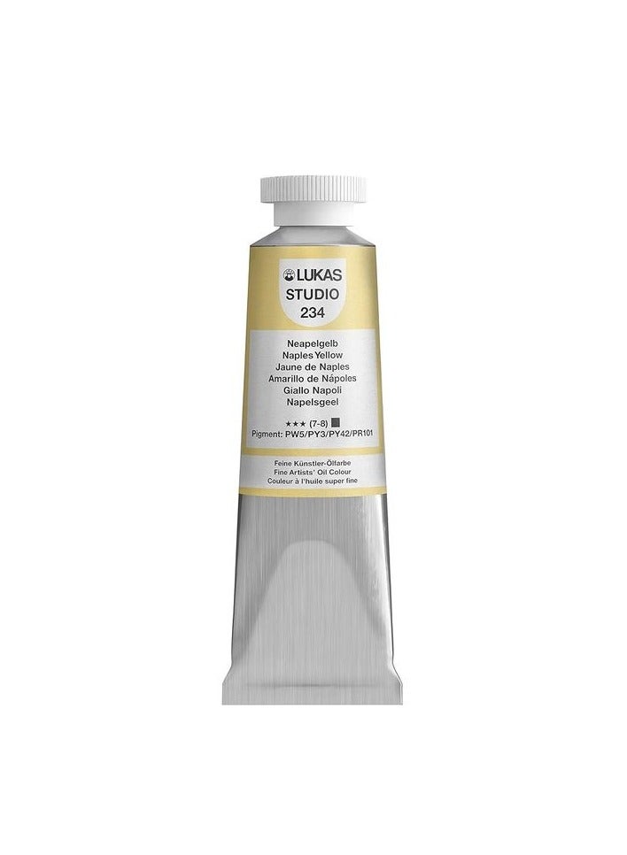 LUKAS STUDIO OIL 37ML NAPLES YELLOW REDDISH
