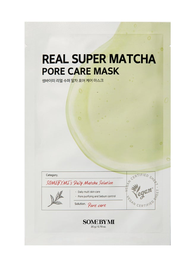 Real Super Matcha Pore Care Mask 20grams