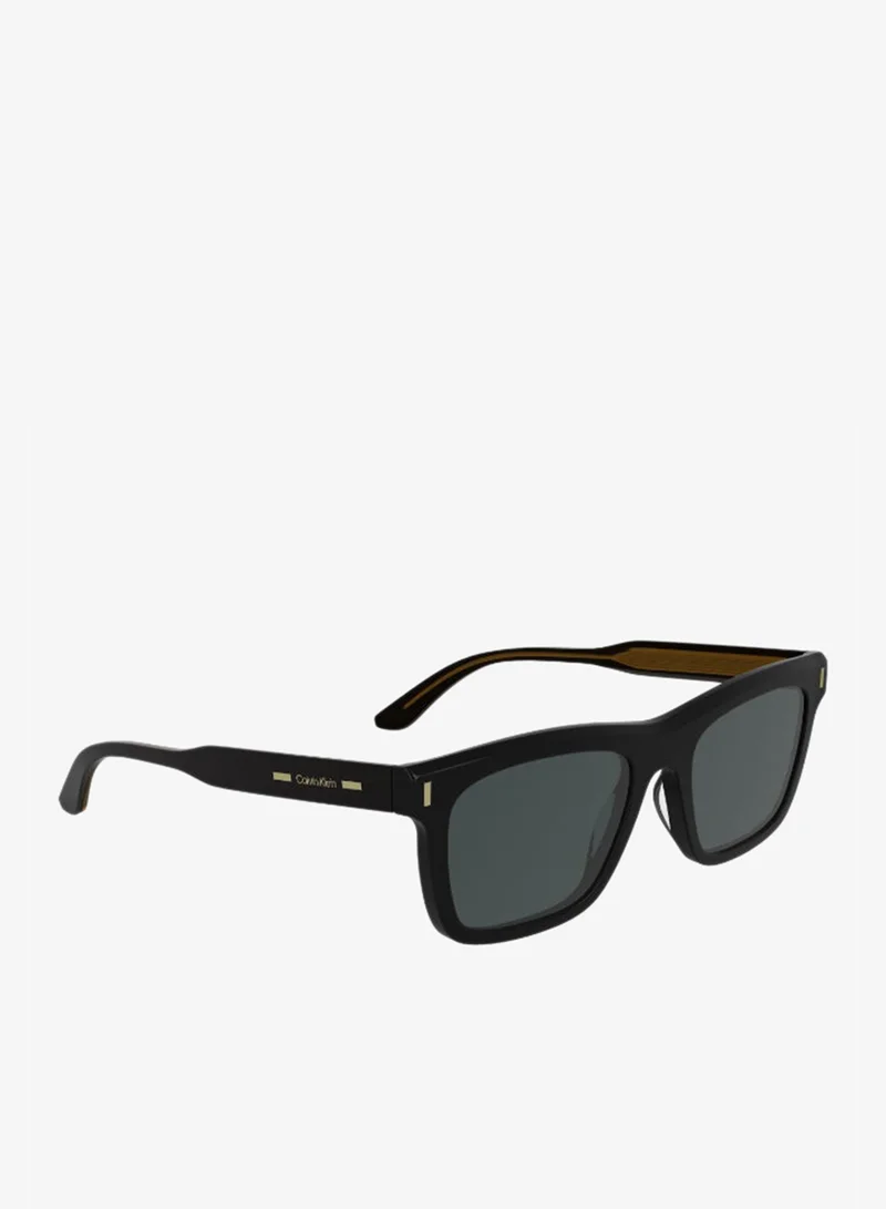 Calvin Klein  FULL RIM ACETATE MODIFIED RECTANGLE CALVIN KLEIN SUN CK25506S N 5420 (001) BLACK  | Best Price UAE