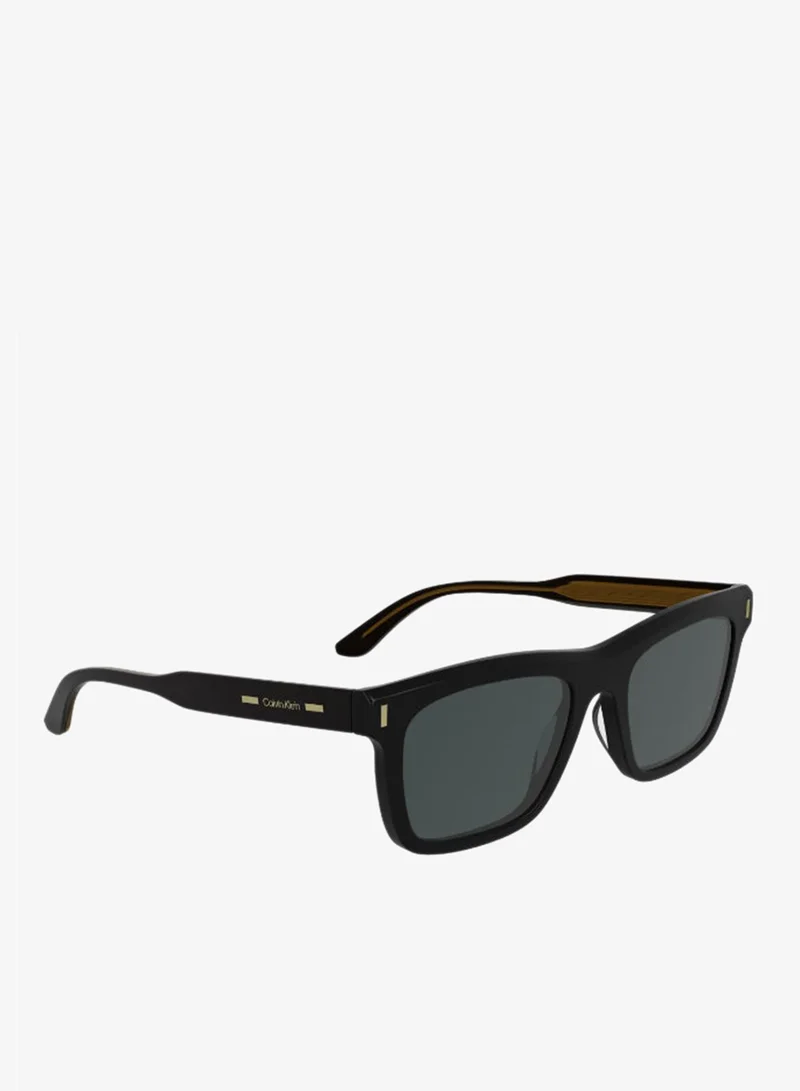 Calvin Klein  FULL RIM ACETATE MODIFIED RECTANGLE CALVIN KLEIN SUN CK25506S N 5420 (001) BLACK  | Best Price UAE