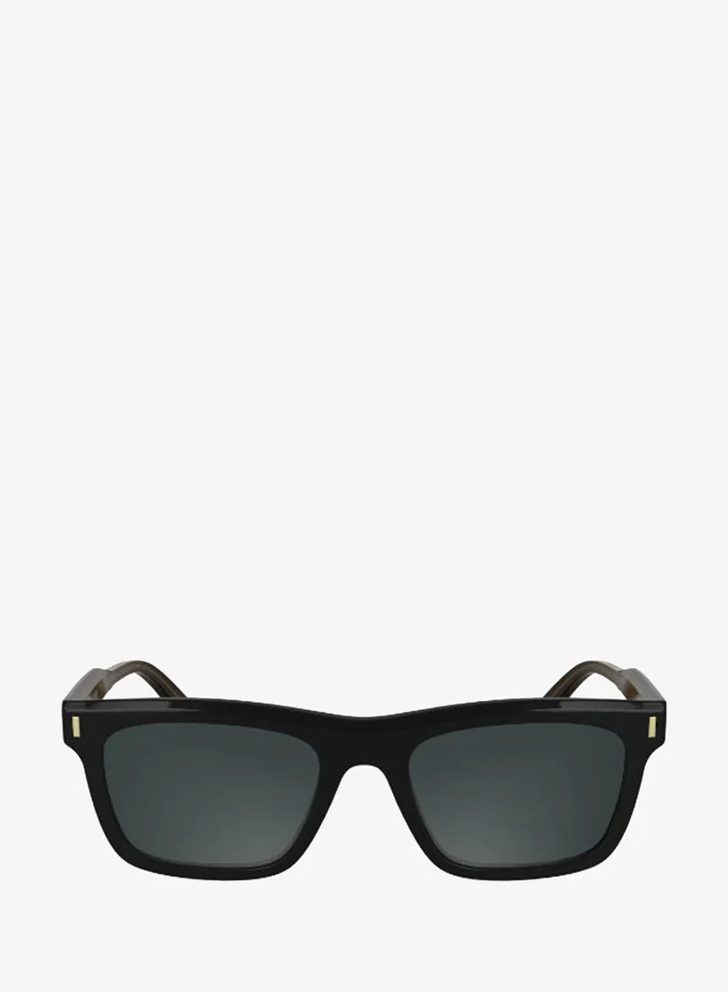 Calvin Klein FULL RIM ACETATE MODIFIED RECTANGLE CALVIN KLEIN SUN CK25506S N 5420 (001) BLACK