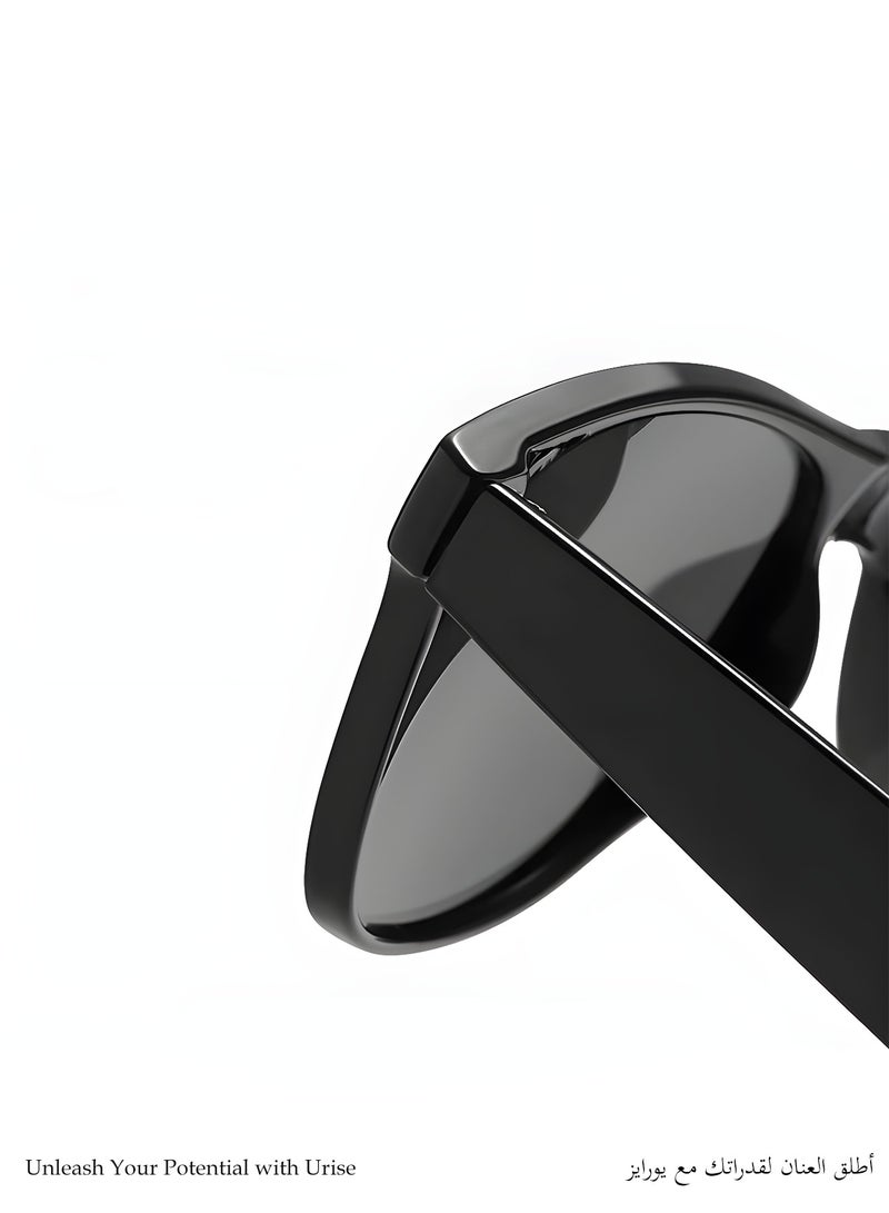 يورايز نظارات شمسية رجاليه و نسائيه مستقطبة بإطار كلاسيكي نظارة شمس للرجال و للنساء بولارايزد للحماية من اشعة الشمس الفوق بنفسجية 400 - Image 3