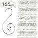 T-Antrix T-Antrix Ornament Hooks, Christmas Ornament Hangers, Christmas Tree Hanger Baubles Ball Metal Hooks Xmas Decoration S  - Image 2