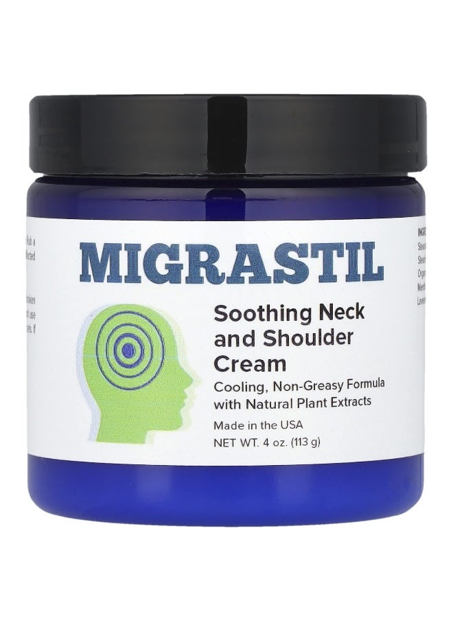 Migrastil Migrastil, Soothing Neck and Shoulder Cream, 4 oz (113 g)  - Image 1