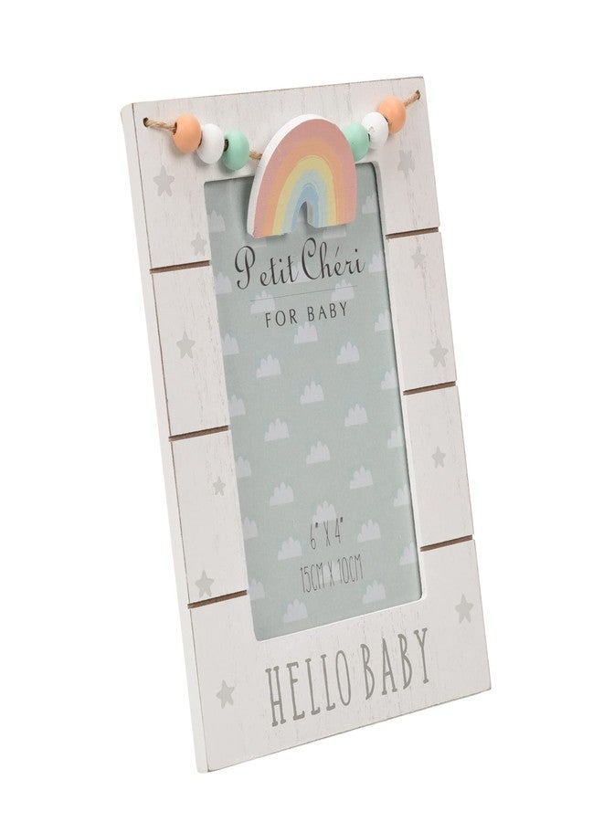 Oaktree Gifts Petit Cheri Photo Frame Hello Baby 4" X 6" - Image 2