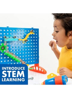 Educational Insights Design & Drill Marble Maze Marble Run Stem Toy Over 50 Pieces Ages 5+  - Image 5