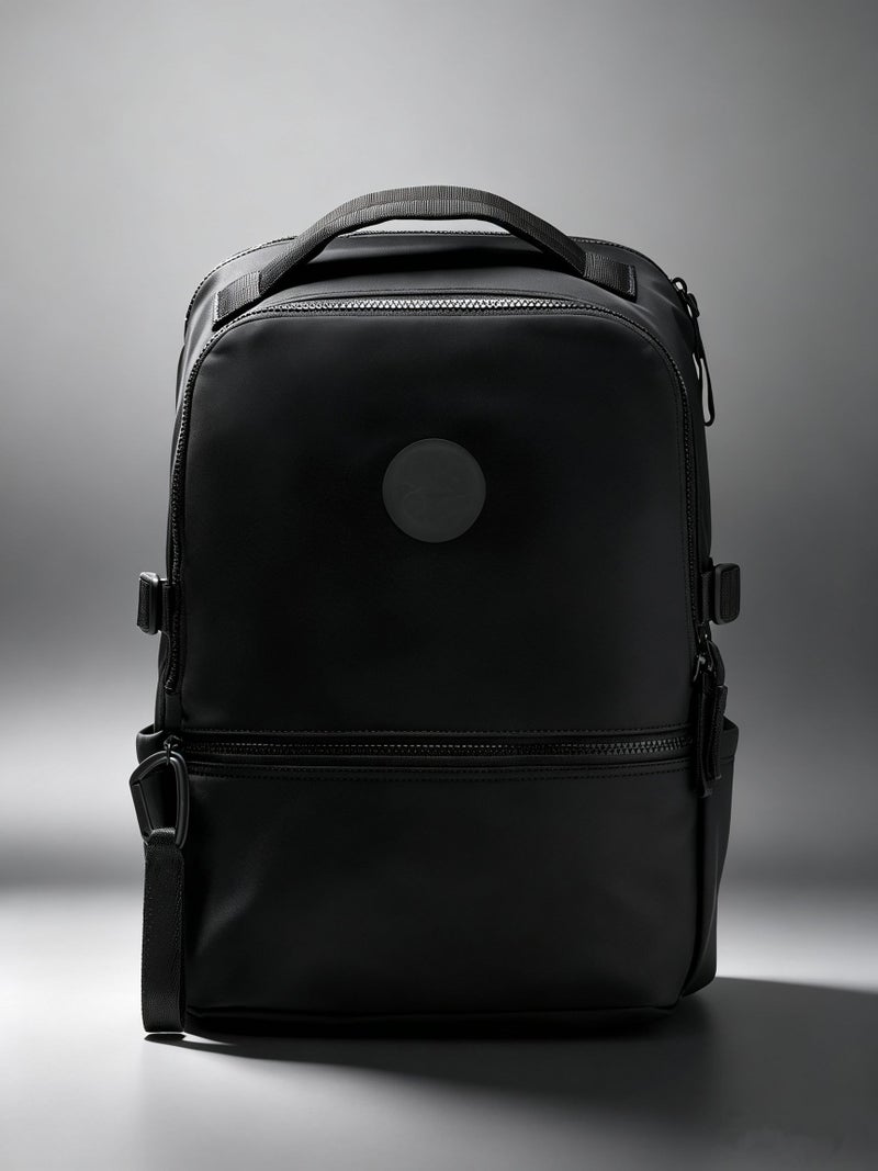 LuLu Back‑to‑School Backpack, Suitable for Students，outdoor activities, commuting, and work，Large Capacity Lightweight School Bookbag for Students - Black - Image 1