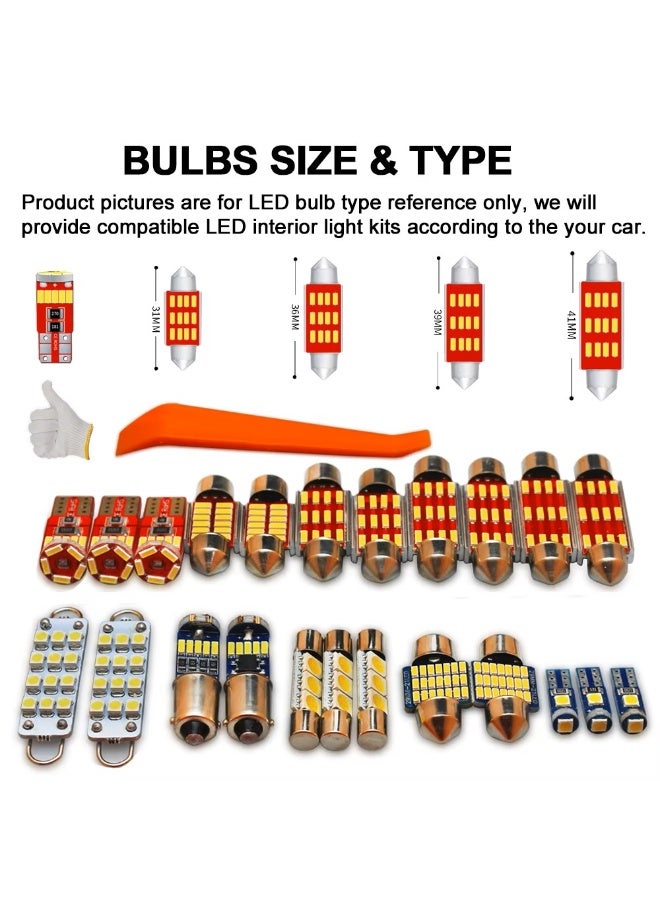 فيريكس طقم إضاءة LED داخلية للقراءة لسيارة نيسان باترول Y61 موديلات 2000-2013 VTC سوبر سفاري - عبوة من 9 مصابيح LED خالية من أخطاء Canbus، مصابيح قراءة الخرائط ولوحة الترخيص، ترقية بيضاء سهلة التركيب مع أدوات التركيب - Image 5