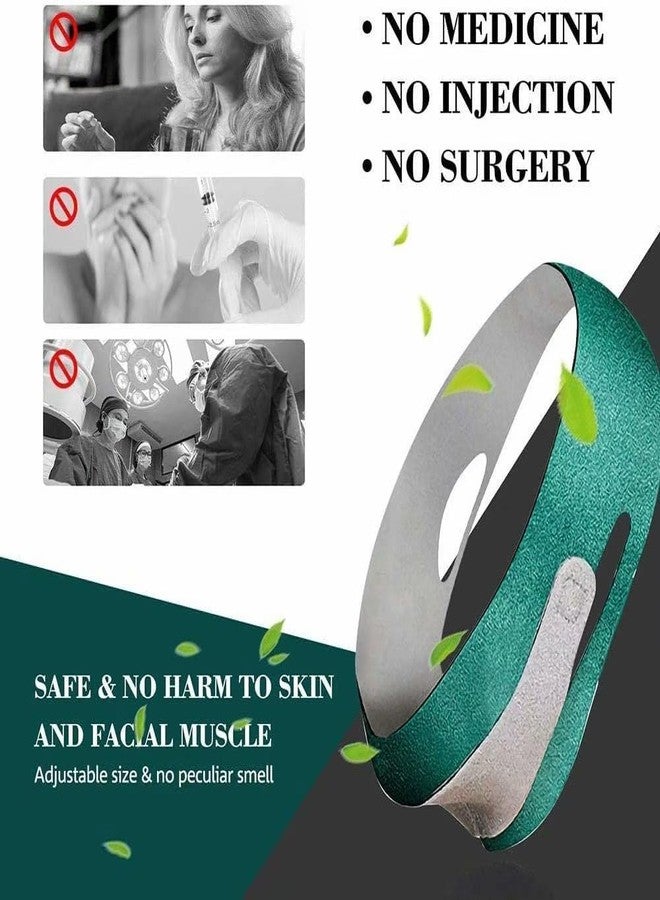ESTAMINE Face Slimming Strap, V Line Face Lifting Slimming belt, Double Chin Slimmer for Women and Men, V-Shaped Line Chin Up Face Lift Double Chin Belt (Full Face Masks) - Image 4