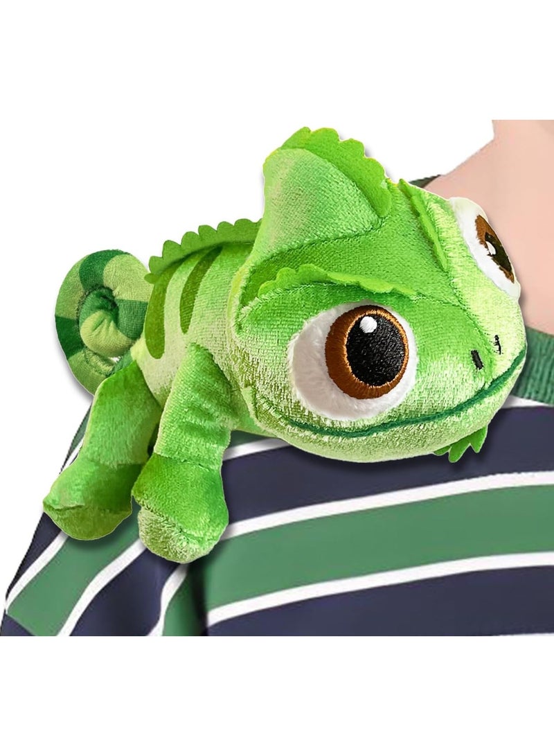 عام دمية سحلية محشوة ممغنطة للكتف - دمية محشوة رائعة، هدية مثالية للأولاد والبنات والأطفال الذين يحبون السحالي - Image 1