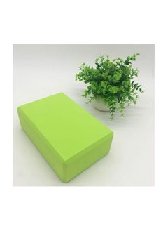Generic MASTON Smilee 2 Pcs Yoga Block Brick Foaming Foam Home Exercise Fitness Gym Sport Tool 225x 145x76 mm (Green)  - Image 3