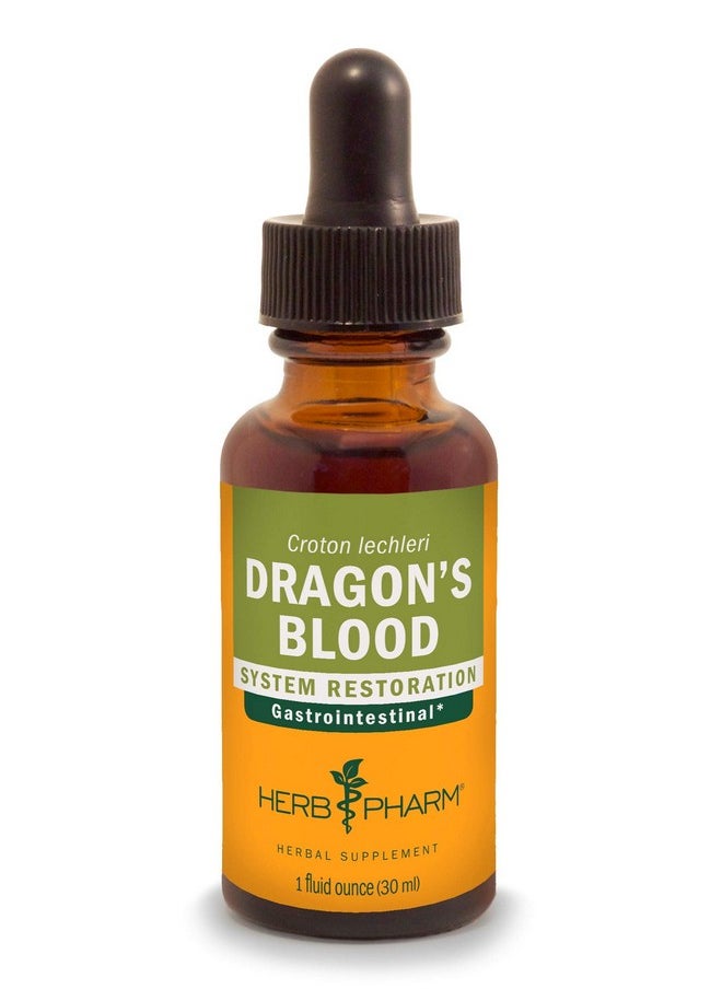 HERB PHARM Dragon Blood Liquid Tree Sap For Digestive Support 1 Ounce Ddrag01  - Image 1