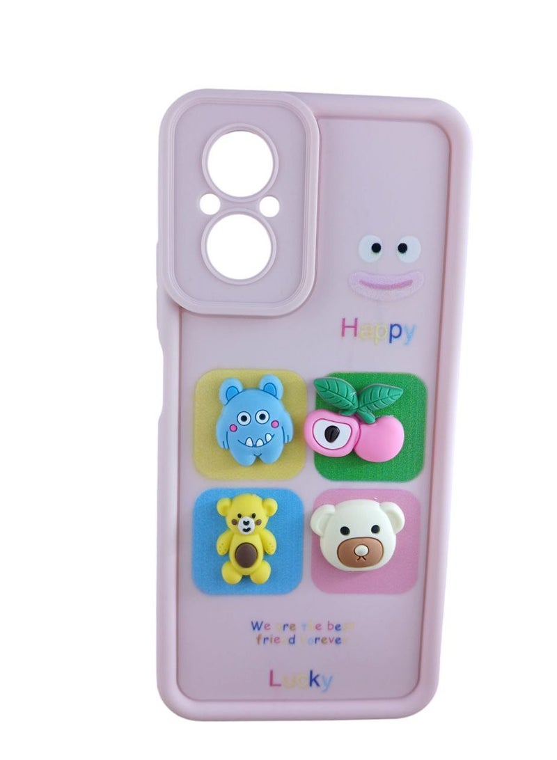 Back Cover Compatible With Phone Realme C67 - Multi Color 680