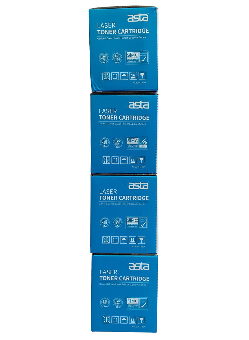 Asta Compatible Toner With Cartridge 415A Replacement For HP W2030A W2030X W2031A W2032A W2033A Works With Color Laserjet Pro MFP M479fdw Toner M479fnw M479fdn M479dw M454dn M454dw M479dn (4-Pack) - Image 4