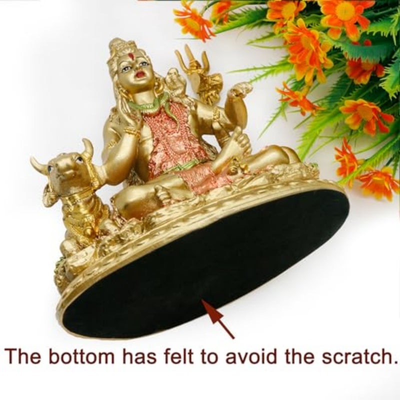 Indian God Shiva Idol Statue - Hindu God Lord Shiva Statue Indian Home Temple Mandir Pooja Item Murti Decor Diwali Gifts Meditation Yoga Room Altar Decoration - Image 5