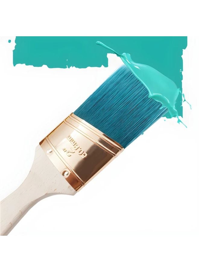 Professional Wood Paint Brush Model B Flat Angled DIY Wall Furniture Painting - Image 5