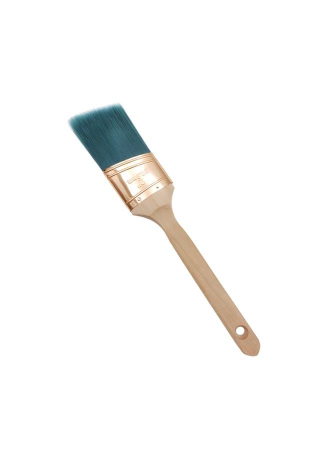 Professional Wood Paint Brush Model B Flat Angled DIY Wall Furniture Painting - Image 1