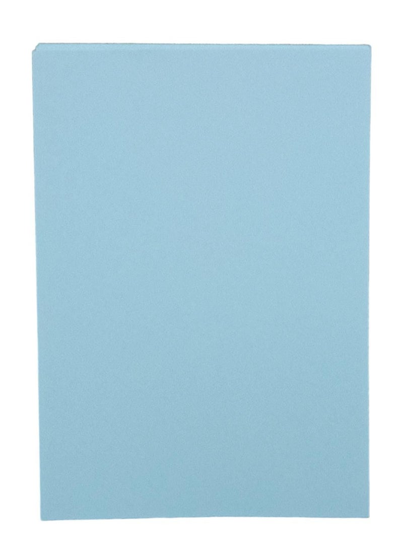 A4 Plain Brief Card Stock Colour Blue