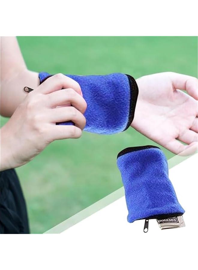 Sportswear Wrist Pouch, Sweat-Proof Wrist Key Pocket, Uni Zipper Wrist Pouch | Breathable Running Wallet Wristband for Walking, Climbing, Cycling, Running, Hiking  - Image 3