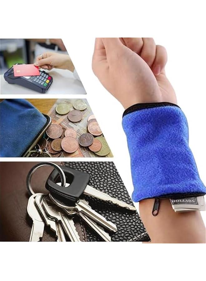 Sportswear Wrist Pouch, Sweat-Proof Wrist Key Pocket, Uni Zipper Wrist Pouch | Breathable Running Wallet Wristband for Walking, Climbing, Cycling, Running, Hiking  - Image 5