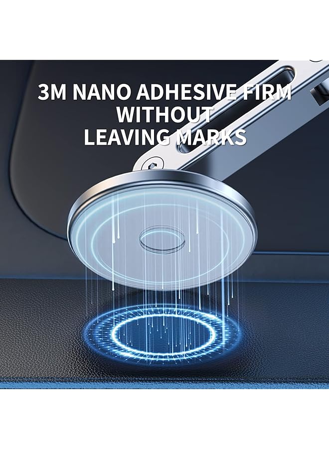 KASTWAVE Fit For Magsafe Car Mount Long Adjustable Arm Magnetic Phone Holder For Car 360 Degree Rotation Magnetic Car Phone Holder For Iphone Dashboard Cell Phone Mount For Iphone 15 14 13 12 Pro Max - Image 4