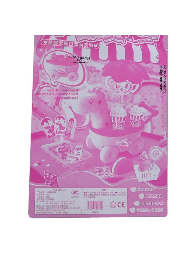 Children's Kitchen Role Play Toy Set Fishing Planting Doctor Costume Hanging Board Kit Boys Girls Pretend Play Equipment-Color:58218 Cleaning Expert - Image 3