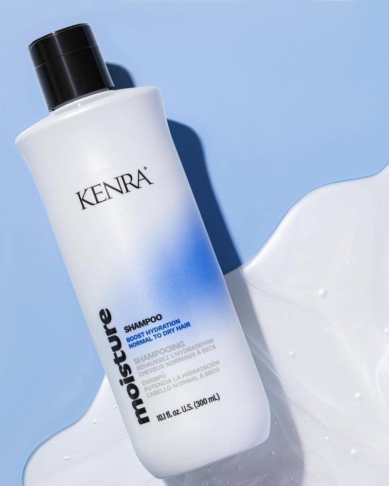 Kenra Professional Moisture Shampoo & Conditioner Set | Boost Hydration | Improve Manageability and Shine | Nourish Dry Hair | Color Safe | Efforless Detangling | Normal to Dry Hair | 10.1 fl. oz. - Image 3