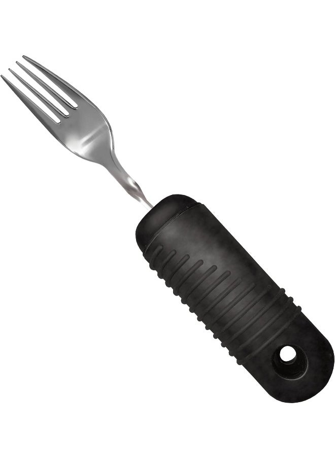 4 Piece Adaptive Utensil Set With Easy Grip Handles