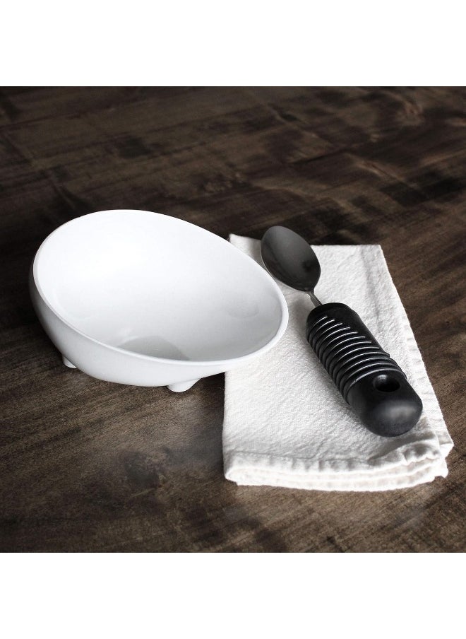 4 Piece Adaptive Utensil Set With Easy Grip Handles