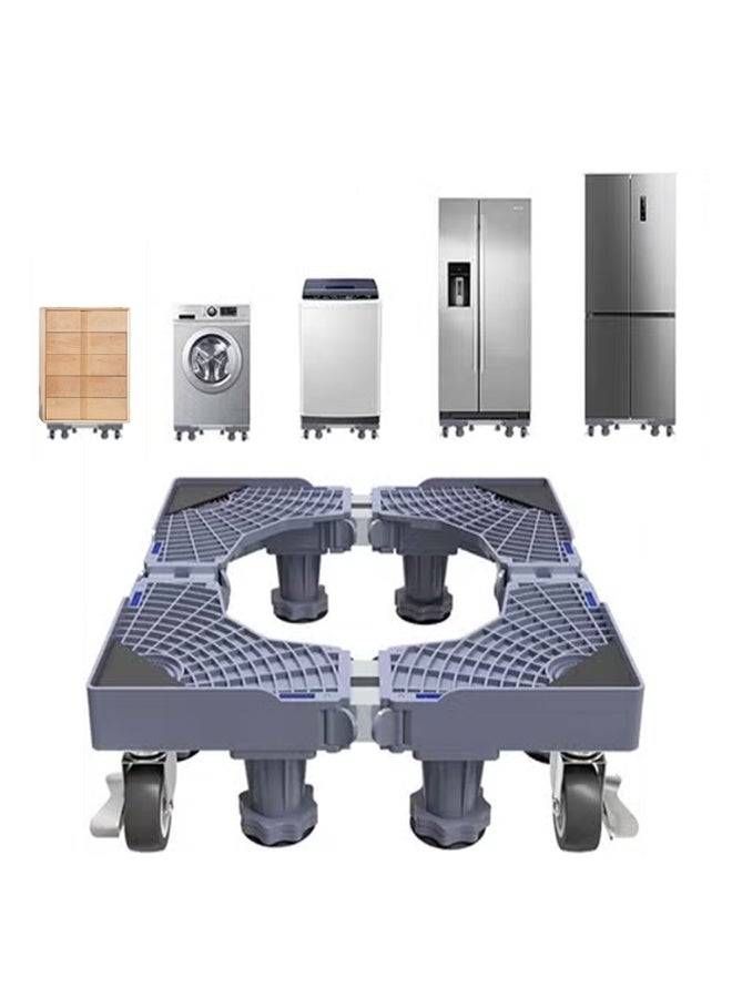 Washing Machine Base Stand with Locking Wheels Movable Universal Mobile Base for Dryer, Refrigerator, Furniture and Appliance - Image 2