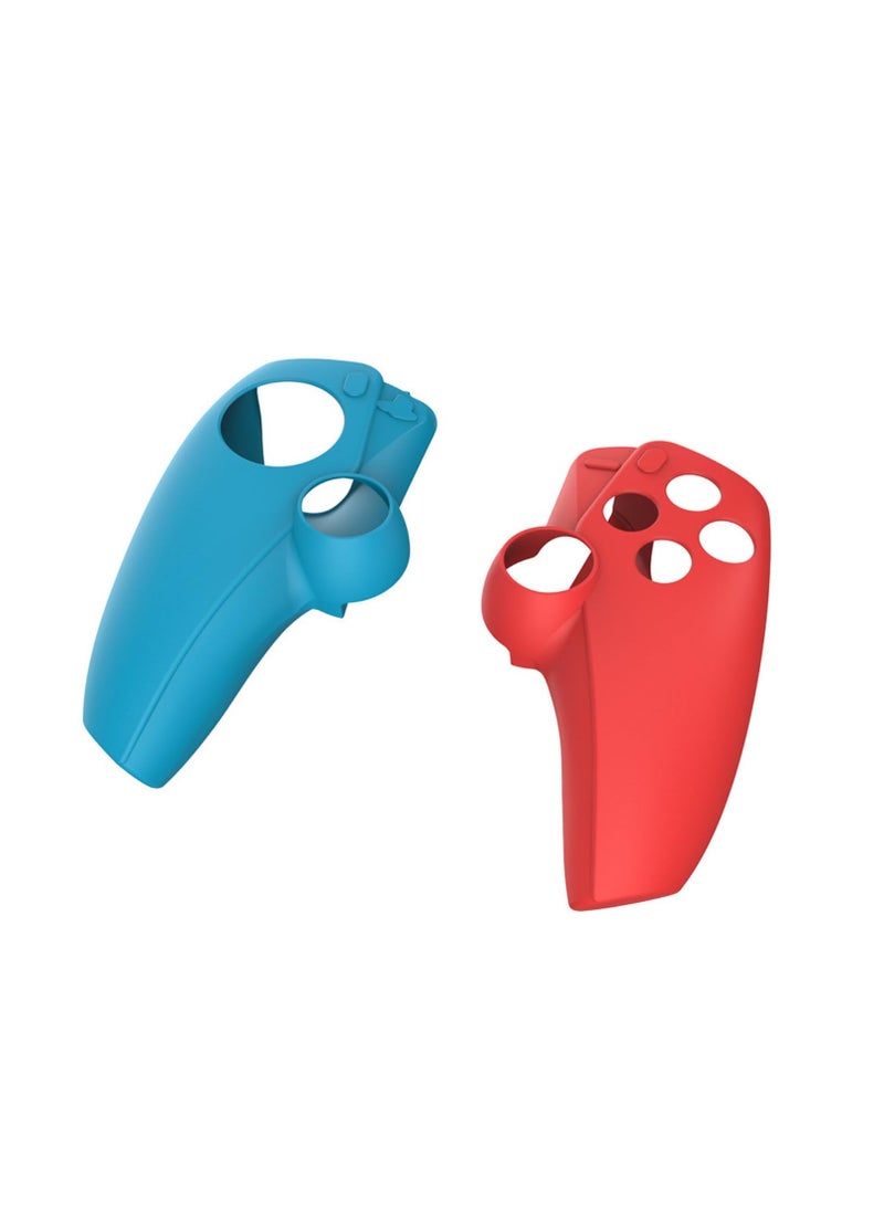 Left and Right Silicone Protective Case for PS5 Split Soft Rubber Cover Compatible with Playstation Portal Game Console