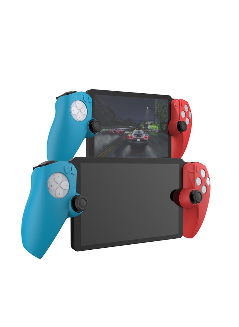 Left and Right Silicone Protective Case for PS5 Split Soft Rubber Cover Compatible with Playstation Portal Game Console