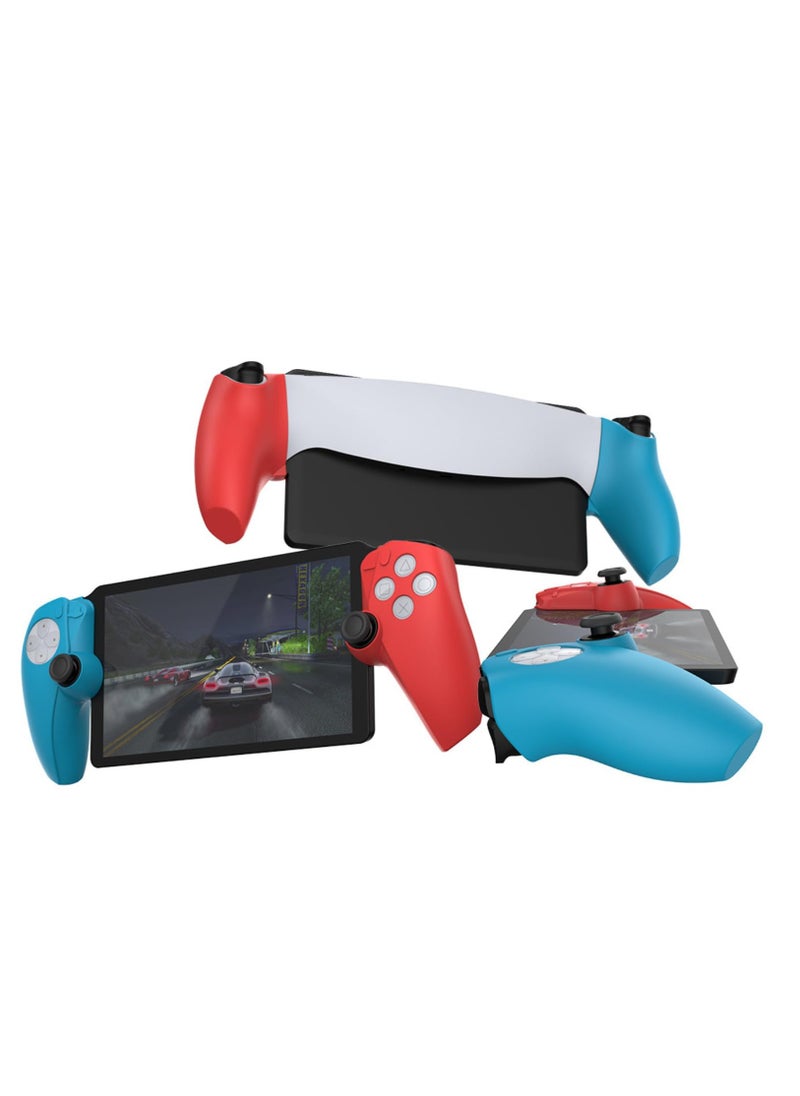 Left and Right Silicone Protective Case for PS5 Split Soft Rubber Cover Compatible with Playstation Portal Game Console