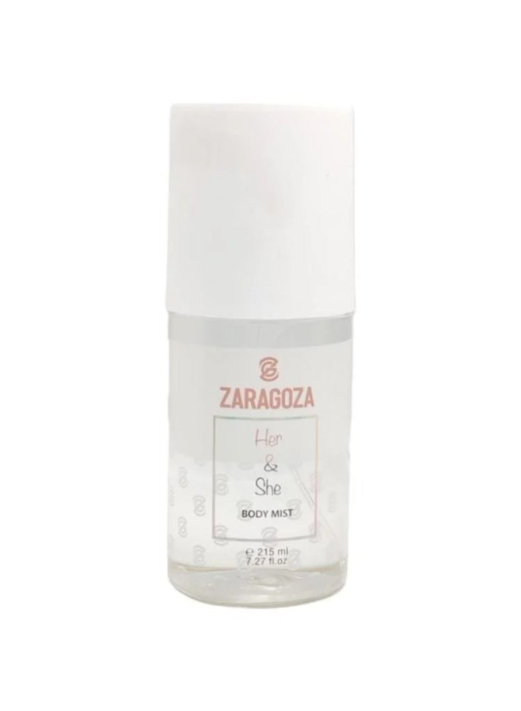 بخاخ معطر الجسم هير آند شي للنساء - 215 مل