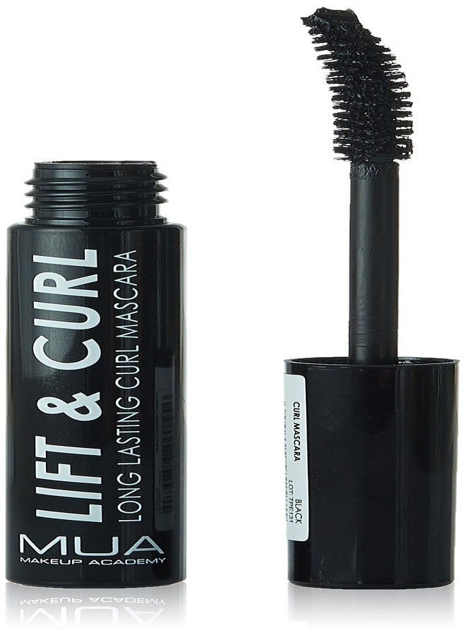 MUA Makeup Academy Curl Mascara, Black, 7ml - Image 1