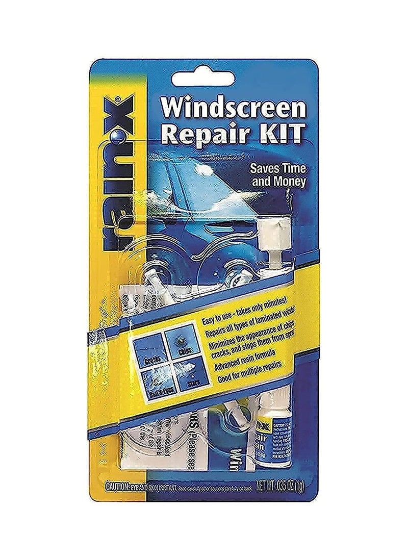 Rain-X Rain-X Windshield Repair Kit, 600001, H9.6 X W21.4 X D3.2 Cm 