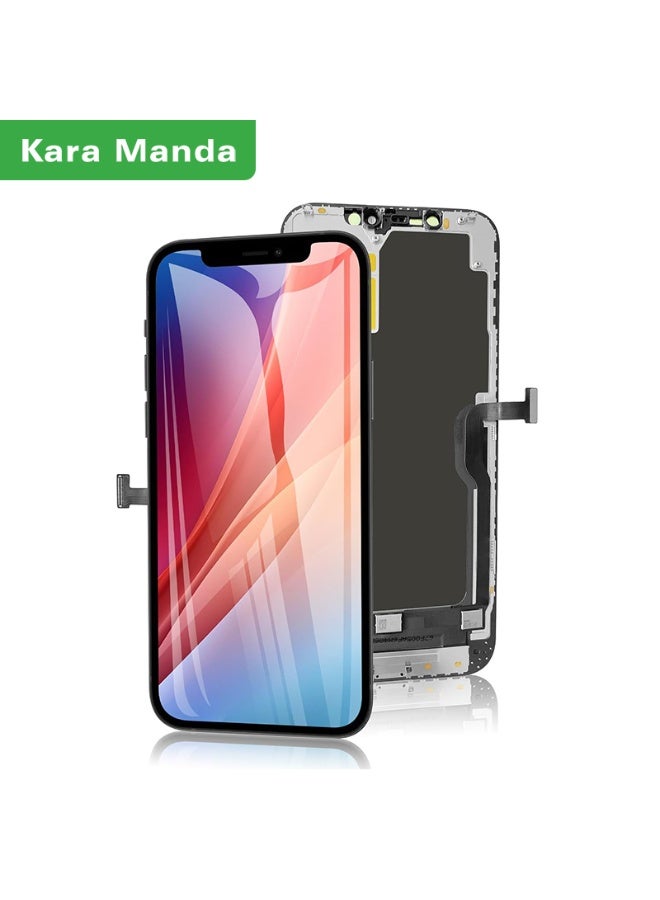 Kara Manda for iPhone 12 Pro Max Screen Replacement 6.7 inch (A2342, A2410, A2412, A2411), 3D Touch LCD Display Digitizer Frame Assembly - Image 1