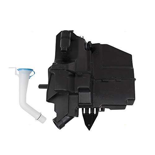 Brock 4489-0004 Replacement Windshield Washer Reservoir Expansion Tank Bottle with Pump and Sensor Compatible with 2013-2018 Nissan Altima Sedan - Image 2