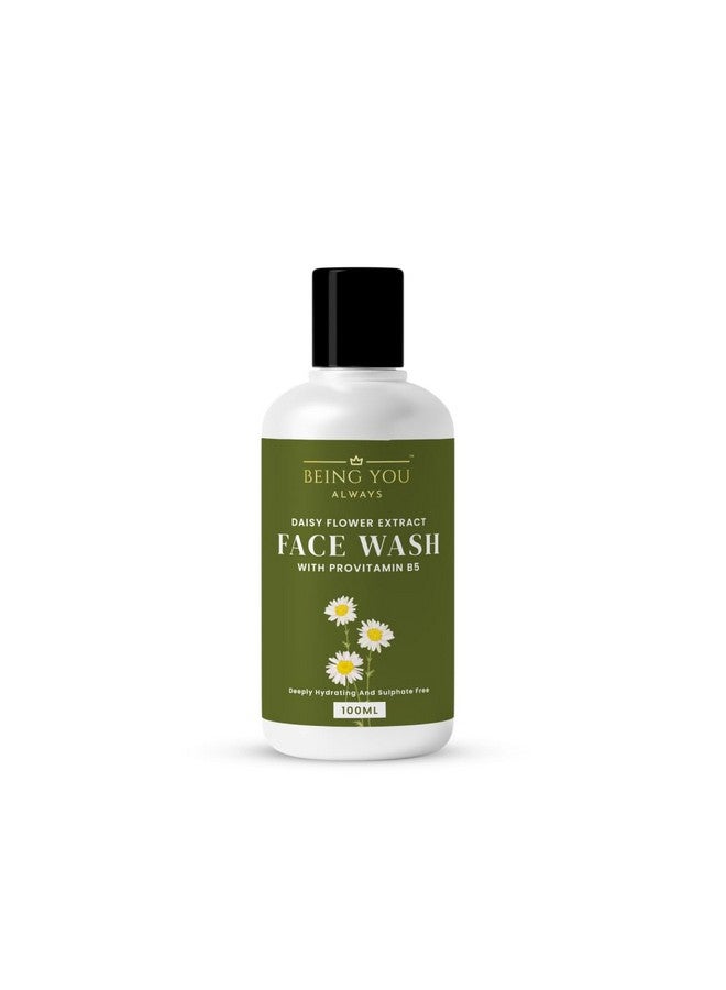 Being You- Always Being You - Always Daisy Flower Extract Face Wash with Provitamin B5 |All Skin Types| Deeply Hydrating & Sulphate Free - 100 ml - Image 1