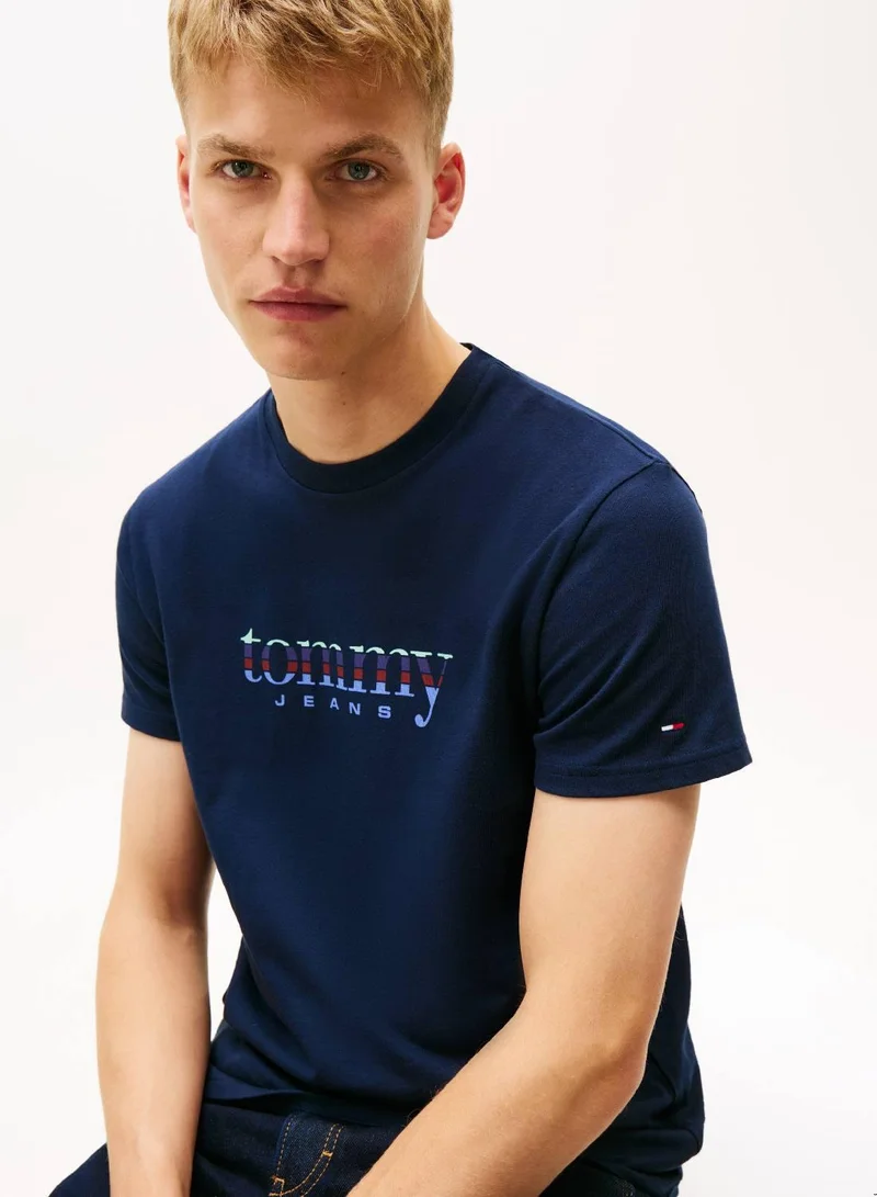 TOMMY JEANS Logo Slim T-Shirt