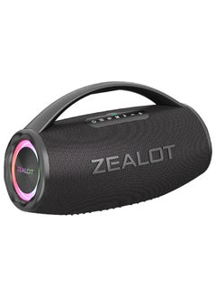 Zealot ZEALOT S97 80W Bluetooth Speaker 16000mAh Battery 36-Hours Playtime Waterproof IPX5 Outdoor Portable Speaker Loud Stereo Booming Bass TF Card/U-Disk/AUX,For Mobile/tablet/PC/TV For Indoor/Outdoor  - Image 1