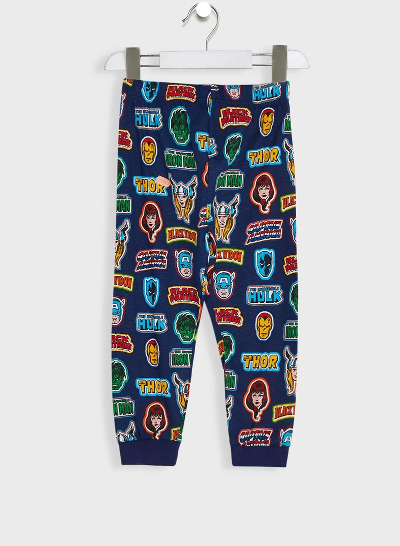 Marks & Spencer Kids Avengers Pyjama Set