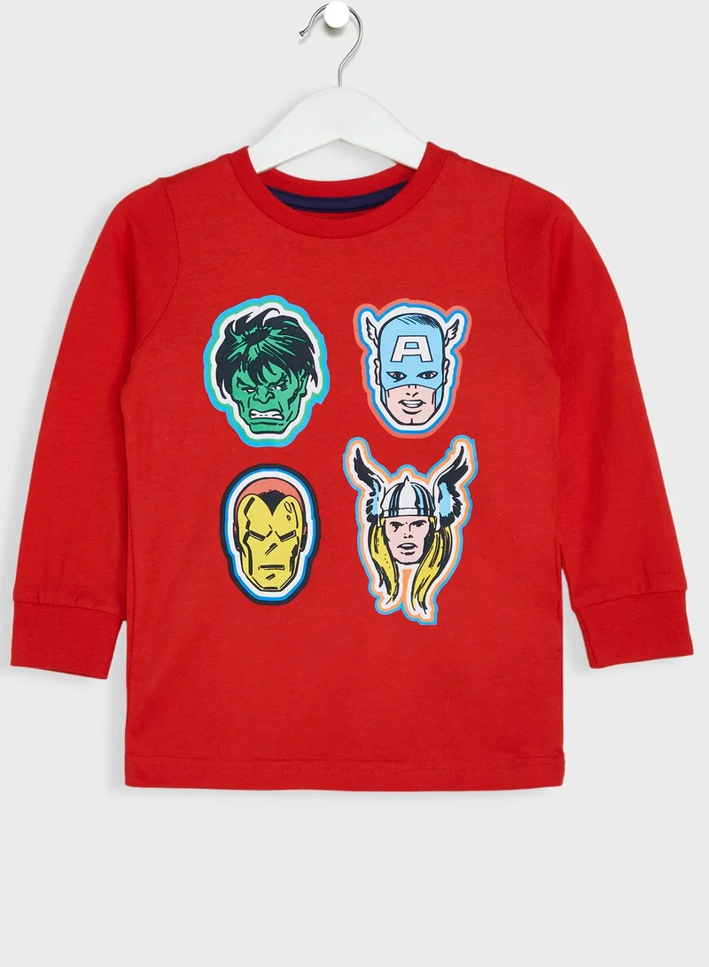 Marks & Spencer Kids Avengers Pyjama Set