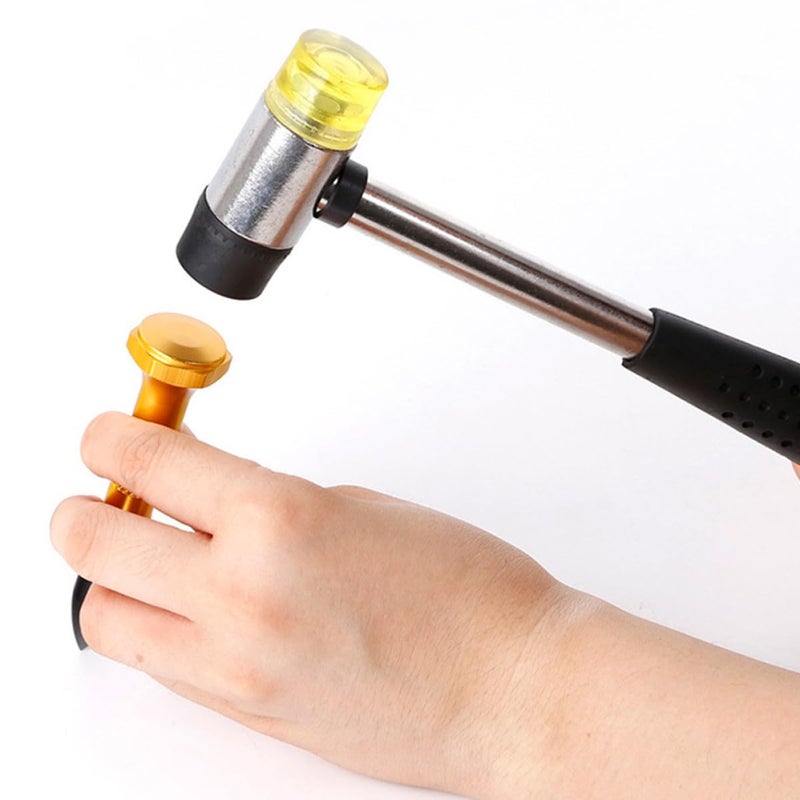 11 Pcs Auto Body Dent Repair Kit with Rubber Hammer and Shaping Pens Random Color - Image 5