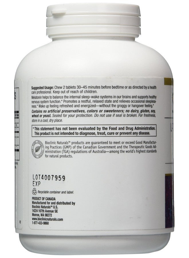 Bioclinic Somno Pro, Tropical Breeze 90 Chewable Tablets - Image 2