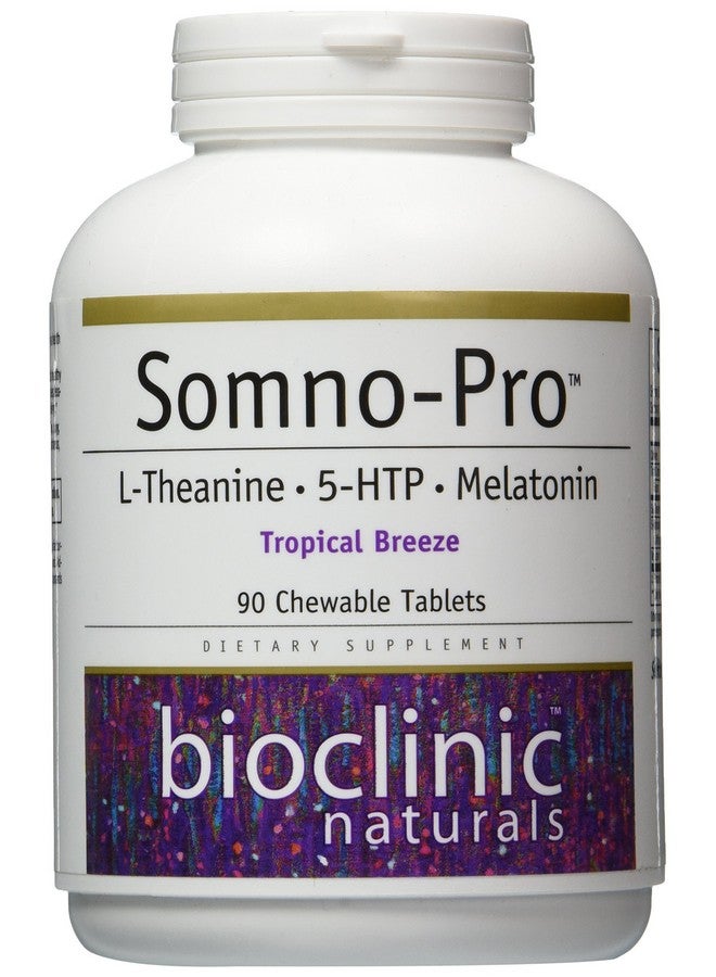 Bioclinic Somno Pro, Tropical Breeze 90 Chewable Tablets - Image 1