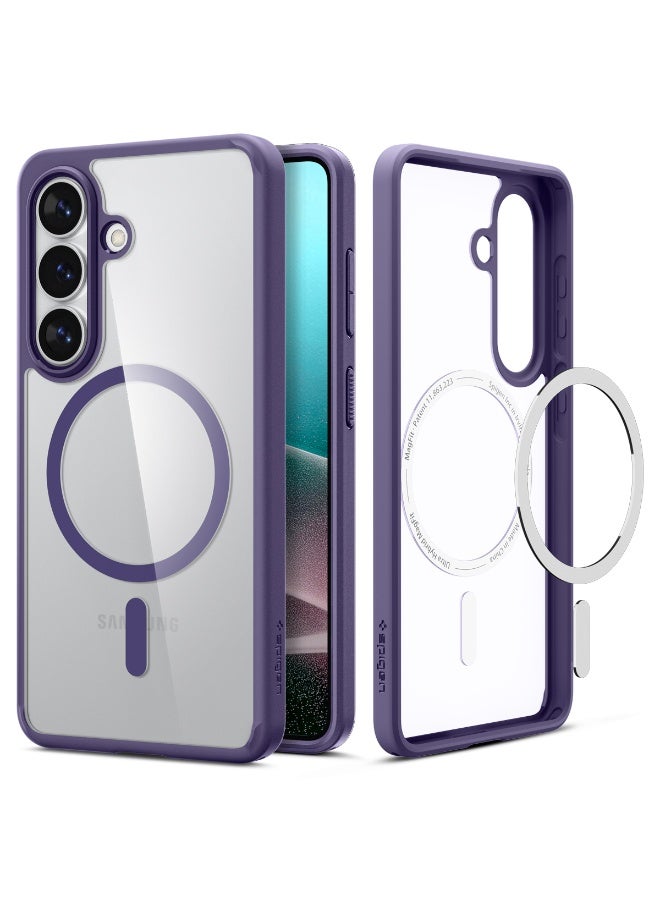 Spigen Ultra Hybrid MagFit for Samsung Galaxy S26 case cover [MagSafe compatible] (2026) - Deep Purple