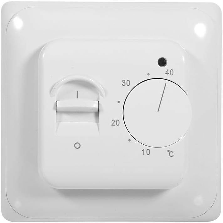 Focket Floor Heating Thermostat230V Room Mechanical Manual Heating Thermostat Air Condition Temperature Control SwitchSafetyEnergy Saving and Comfort - Image 1