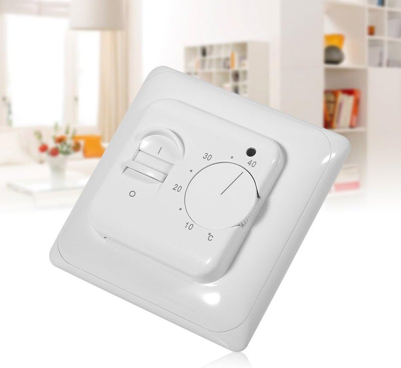 Focket Floor Heating Thermostat230V Room Mechanical Manual Heating Thermostat Air Condition Temperature Control SwitchSafetyEnergy Saving and Comfort - Image 3